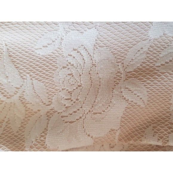 Forever 21 Dress Size Medium Sleeveless Fit Flared Floral Knit lace Festival - Picture 6 of 12